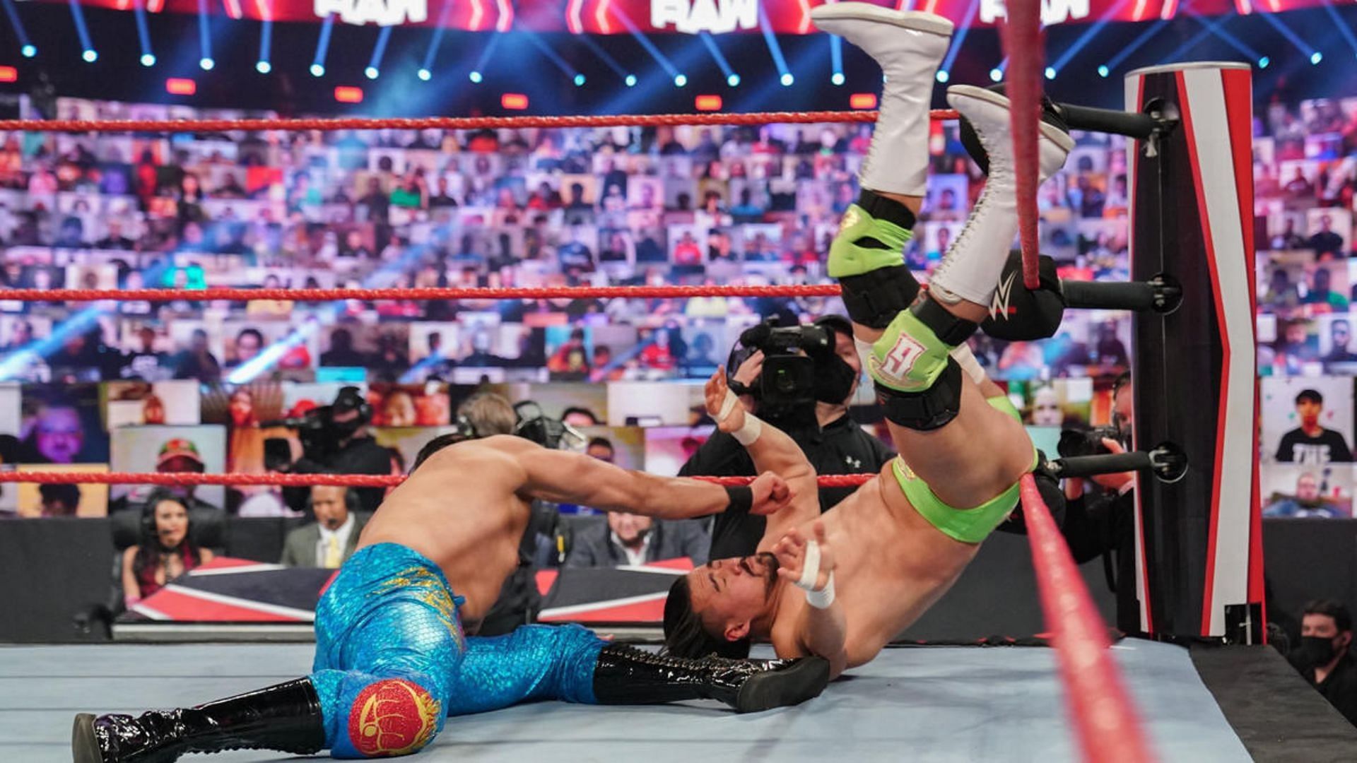 Andrade's last WWE match was on the October 12, 2020, episode of RAW